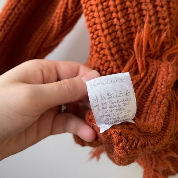 Miracle Distressed Knit Sweater size S/M - Picture 7 of 8